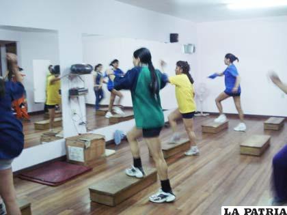 En plena rutina