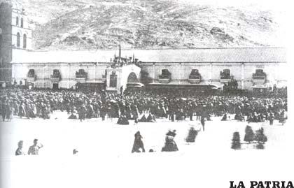 Oruro fue la primera ciudad a la que llegó el ferrocarril