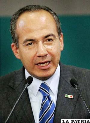 Presidente de México, Felipe Calderón