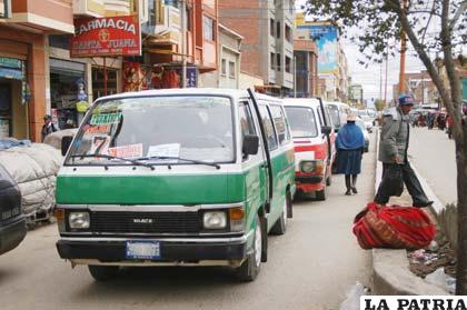 Los transportistas analizan la posibilidad de poner a resguardo sus vehículos