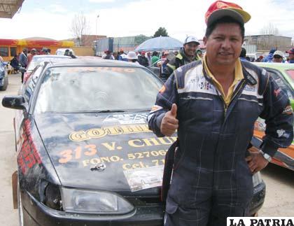 Valentín Chura, protagonista del automovilismo Deportivo