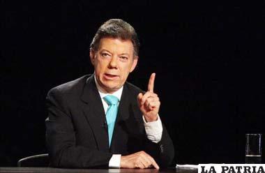 Presidente colombiano, Juan Manuel Santos