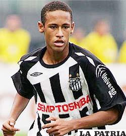 Neymar, figura del Santos