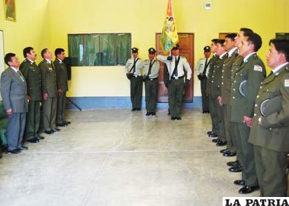La ceremonia de inauguración del año académico policial