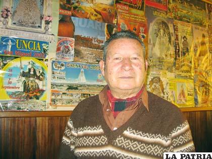 René Vergara, Presidente de la Cámara Hotelera de Oruro