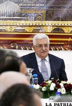 Presidente palestino, Mahmud Abás