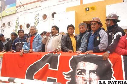 Fue en el mitin del viernes que la COD decretó paro indefinido desde hoy