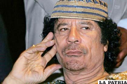 Muamar Gadafi, el líder libio que no quiere dejar el poder aunque existen movilizaciones en su contra