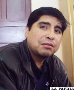 Daniel Ordoñez, líder del magisterio orureño