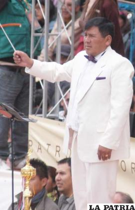 El director, Juan Cayo Calle