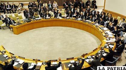 El Consejo de Seguridad de la Organización de las Naciones Unidas (ONU) sanciona a Libia