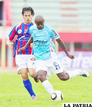 Diego Blanco a la marca de Augusto Andaveris