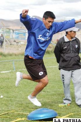 Rolando Ribera, jugador de San José