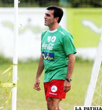 Gustavo Quinteros D.T. de la selección boliviana