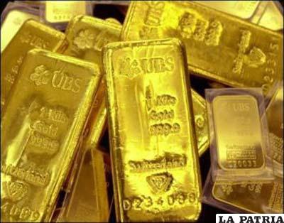 El oro tuvo buenas cotizaciones durante el primer mes del 2012