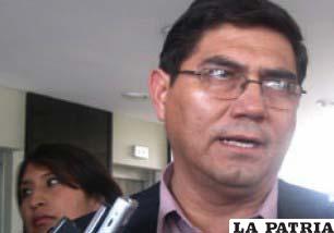 Nelson Caballero, gerente general de la Empresa Nacional de Electricidad (ENDE)