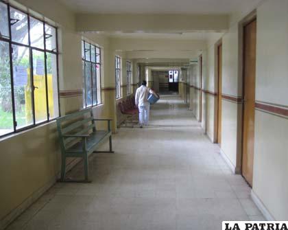 En el Hospital General “San Juan de Dios” se notó el paro de trabajadores en salud