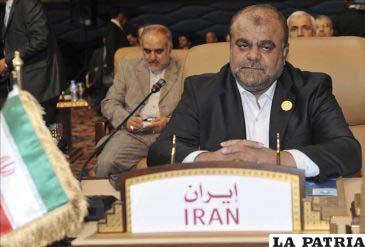 El ministro de Petróleo de Irán, Rostam Qasemi , asiste a la sesión inaugural de la primera cumbre del FPEG en Doha, Catar, el pasado 15 de noviembre. EFE/Archivo