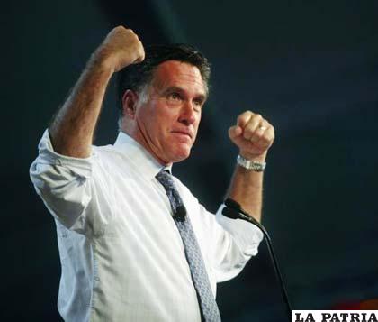 Ex gobernador de Masachusets Mitt Romney