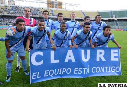 Claure y su campaña con los jugadores 