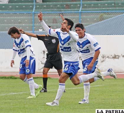 Albarracín anotó el único gol de partido
