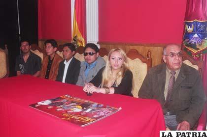 Artistas unieron esfuerzos para presentar homenaje a Oruro