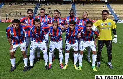 Jugadores de La Paz Fútbol Club