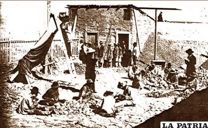 Antiguo campamento minero