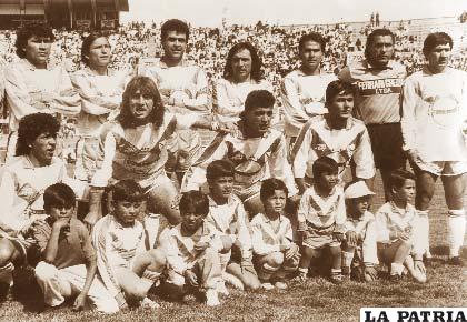 Equipo de San José que clasificó a la Copa Libertadores en 1991