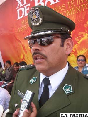 Cnl. Ramón Sepúlveda - Comandante de Policía