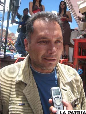 Gonzalo Martínez - Fiscal de Distrito de Oruro
