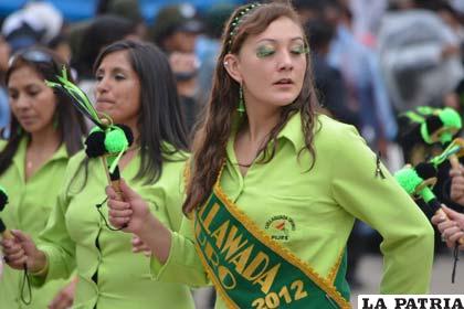 Juventud femenina de la Kullawada Oruro