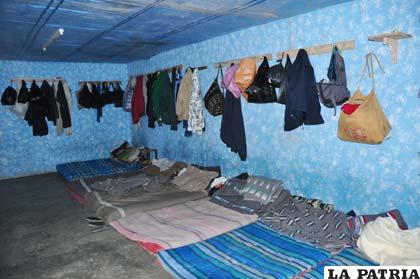 Otra sección del penal donde también se sufre de hacinamiento