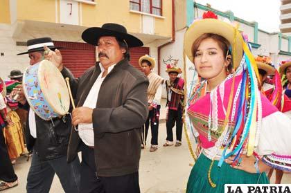 Chuquisaca estuvo presente por primera vez en Oruro