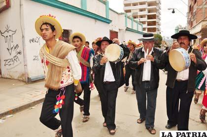 Conjunto visitante de la provincia Azurduy, de Chuquisaca