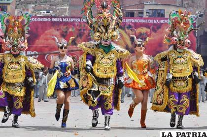 Satanaces y tentaciones de la Fraternidad Artística y Cultural La Diablada