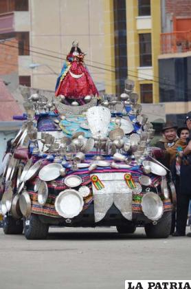 La platería una costumbre más que es parte del Carnaval de Oruro