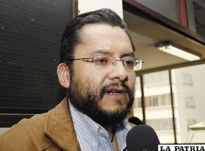 Boris Villegas, director de Régimen Interior sostiene que las personas con discapacidad produjeron hechos violentos 