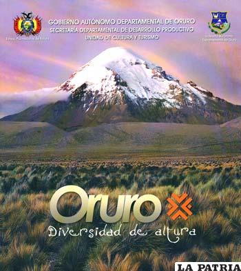 Portada de la guía turística que ofrece información sobre las 16 provincias del departamento