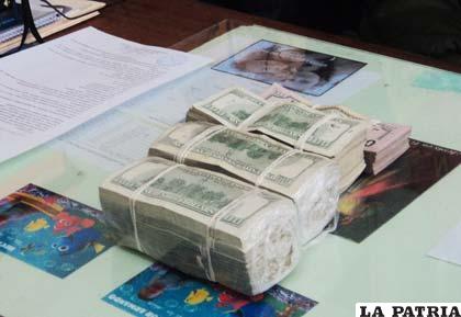 Se presume que este dinero sea de la venta ilícita de droga en Chile