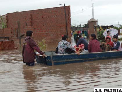 Las lluvias afectan a más de una decena de mil familias en todo Bolivia