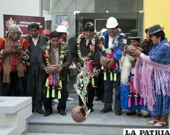Presidente Evo Morales hace entrega del Hospital Norte de la ciudad de El Alto