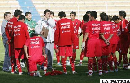 La Selección entrenará esta tarde en Cochabamba