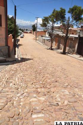 Barrio “Alto Oruro Incapozo”, ubicada en la zona Noroeste de la ciudad
