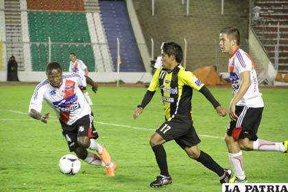 Del partido que jugaron Nacional Potosí y The Strongest
