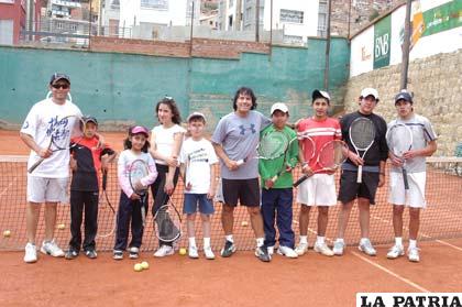 Miembros del Oruro Tenis Club