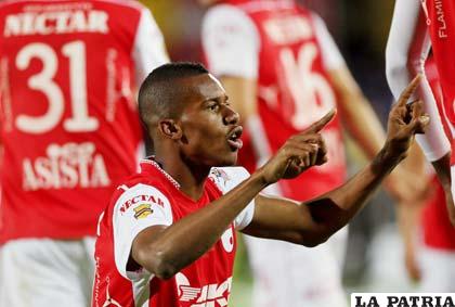Jonathan Copete, de Independiente de Santa Fe