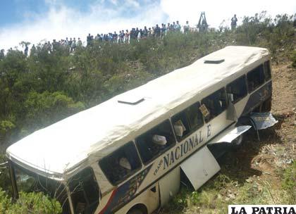 Accidente del bus Trans Nacional
