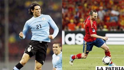 España y Uruguay se enfrentan en el Khalifa Internacional Stadium de Doha