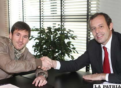 Habrá Messi para rato en el Barcelona